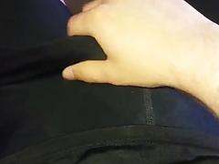 Cum in spandex