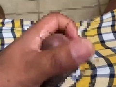 Morning Manstick Holding up the Douche