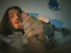 Trippy making himself jizz!!