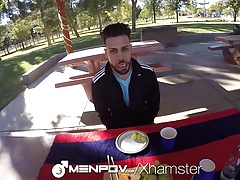 MenPov - Mason Lear Manages 9 inch POV Scene