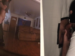 Straight Horny College Latino Gets Drained At Glory Hole