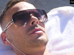 Trent Rides His Poolboy's Rectum In The Summer Sun
