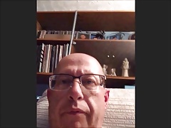 sexy grandpa wanking his beautiful cock