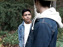 Making out with the Latino before banging him in the shed