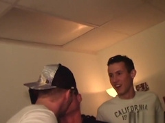 Straight twink spitroasted at dorm hazing