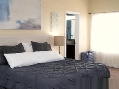 Three young gays anally intruded by big hunky beefcake