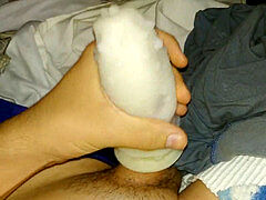 milking with a tonight spunked fleshlight