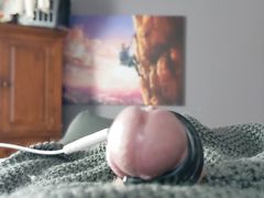 Close up cumshot - Estim