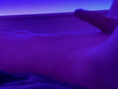 Tummy bulbous youngster getting shag by fuck stick machine