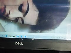 Cumshot on saali rashmika mandanna
