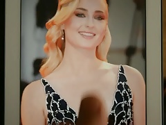 Sophie Turner cumtribute - september 2016