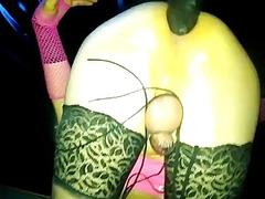 Fucking and degrading a nasty BDSM slut