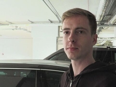 Blonde Czech boy enjoying a dick in his tight ass