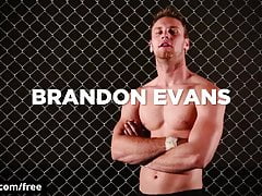 Brandon Evans with Jordan Levine at Submission Part 3 Scene