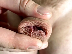 Uncut Dick Cumshot Closeup