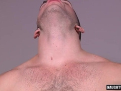 Tattooed studs share cum in wild threesome with a hot load