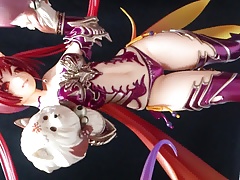 figure bukkake (Kerberos)