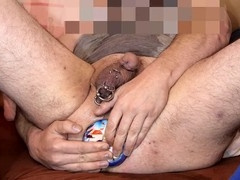 Anal masturbation, gay anal, german