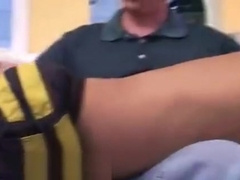 otk spanking of a hot latino dude