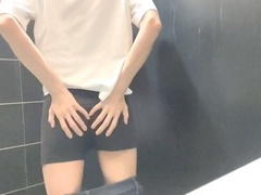 Nipple play, chinese, jerking off