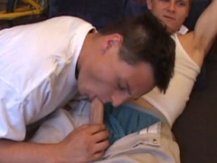 Gunner & Lucas Suck Prick