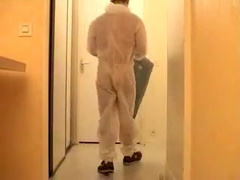 Sexy cleaner guy