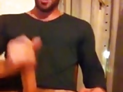 Sexy Guy Jerks & Cums
