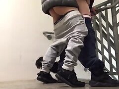 Hotties Fucking in the Stairwell