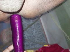 My ass fell in love with eggplant.