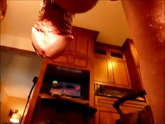 Dripping milk and cumshot