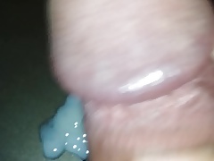 Oozing Cumshot Close Up