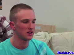Hazed school inexperienced gets his bootie drilled