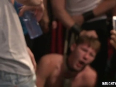 Watch as Tattooed Cub Strapes and Fucks for Cash