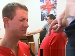 Gay initiation for the fresh boys at campus