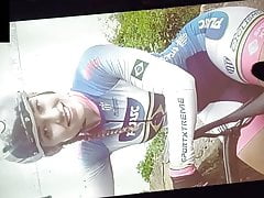 Beautiful cyclist    cum tribute