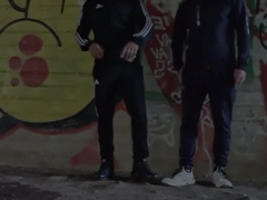 Harmless Outdoor Queer Joy Turns Into a Stiff Without a condom Joy with three Cum shots