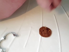 Cum covered chocolate cookie, task for Master roundpound