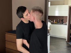 Bottom First Cum From Anal Fuck Then Eat Tops Cum