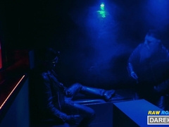 EXTRAORDINARY HUNKY GERMAN LEATHER three-WAY