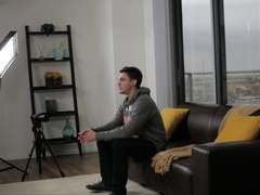 GayCastings Asher Hawk Gets Explosions Dropped On Him By Audition Agent