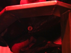 Love Glove schlampe hängt in den seilen