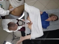 Arsch, Erpressen, Blondine, Natürlichen titten, Muschi, Spielzeuge