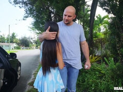 Asiatique, Cul, Hard, Adolescente, Serré