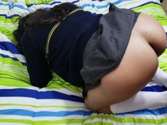 素人, 茶髪の, 中出し, ハードコア, ラティーナ, 小柄, スカート, ヤリマン