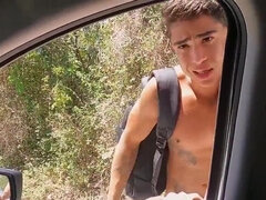 Verga grande, Coche, Corridas, Polla, Abierta, Gay, Al aire libre, Español