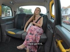 Adriana Sweetblonde Pays Cash in a Hot Taxi Ride