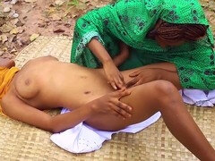 アラブ, 指いじり, 毛深い, レズビアン, オーガズム, アウトドア, ティーン