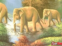 Semen en la boca, Cuadrupleta, Peludo, Hd, Interracial, Desnudo, Nudista, Gritar