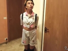 Amateur, Sucer une bite, Pom pom girl, Faciale, Fait maison, Innocente, Suçant, Adolescente