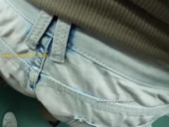 Amateur, Arabe, Cul, Bus, De plein air, Culottes ou slips, Public, Train